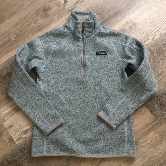 Patagonia Womens Better Sweater 1/4 Zip, Blue, S - Picture 3 of 10